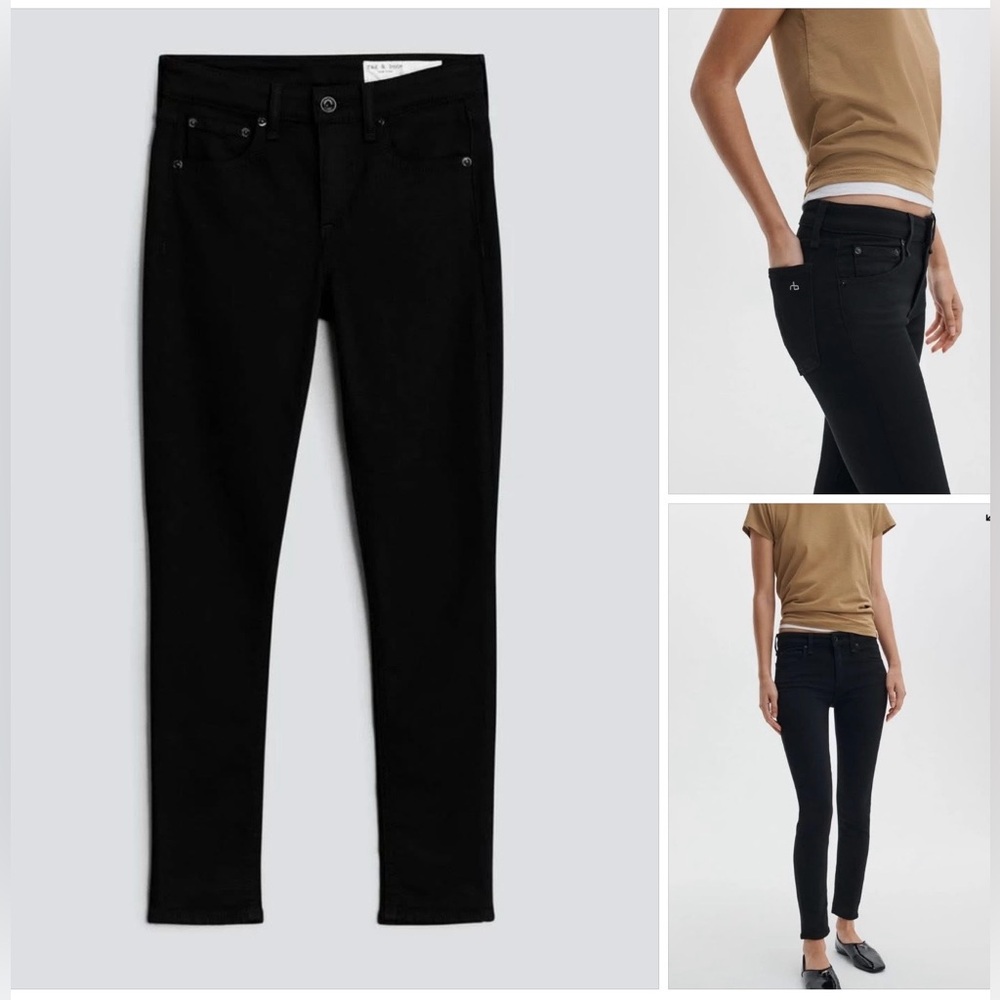 NWT. Rag & Bone Cate Mid Rise skinny